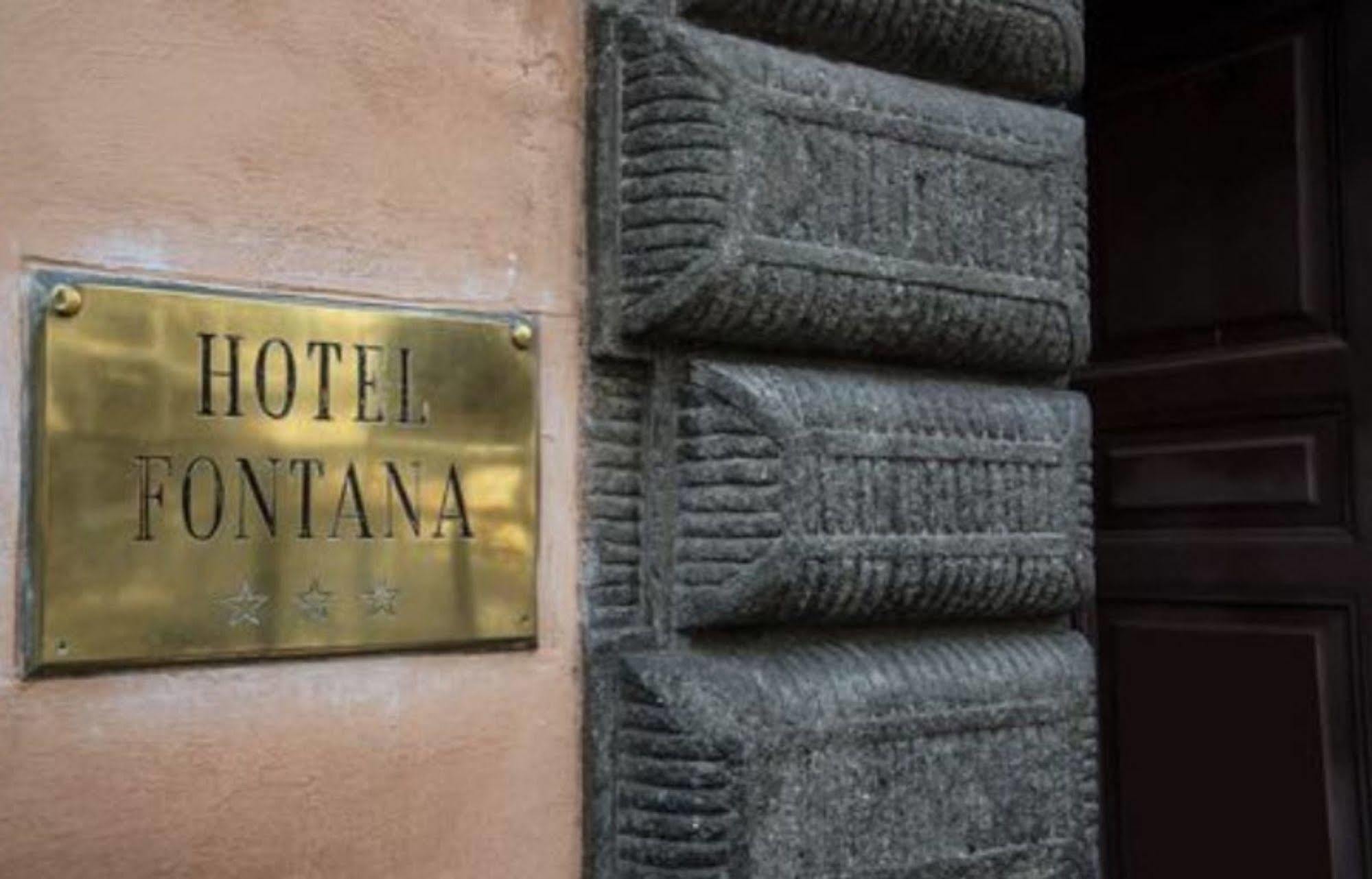 Hotel Fontana Рим Екстериор снимка